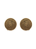 Victorian Golf plated Stud earrings